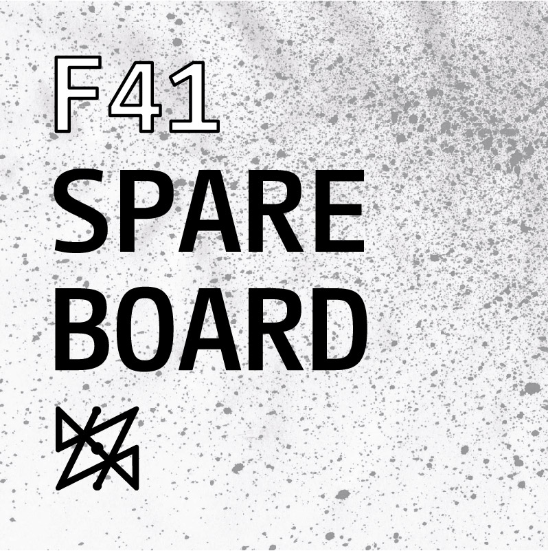 F41 PCB – 45mm x4 Fader spare board