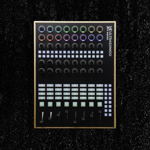 Front picture of ULTRASONIDO Midi controller